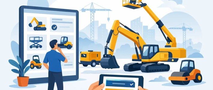 Kiralık İnşaat Ekipmanı Platformu Seçimi