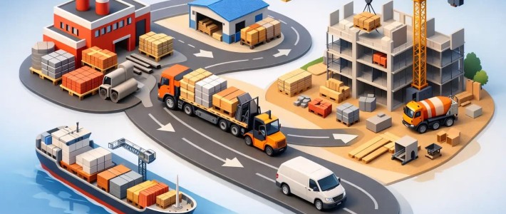 Üreticiden Yapı Malzemesi Tedariği Nasıl Yürür?