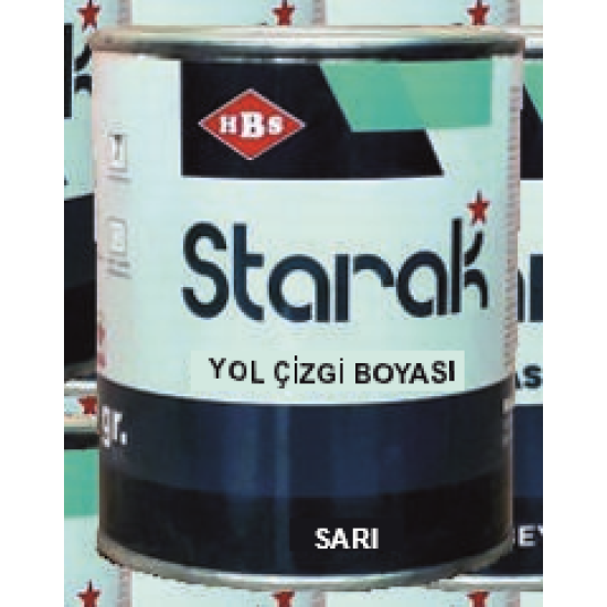 HAKAN BOYA - STARAK Yol Çizgi Boyası (Sarı)