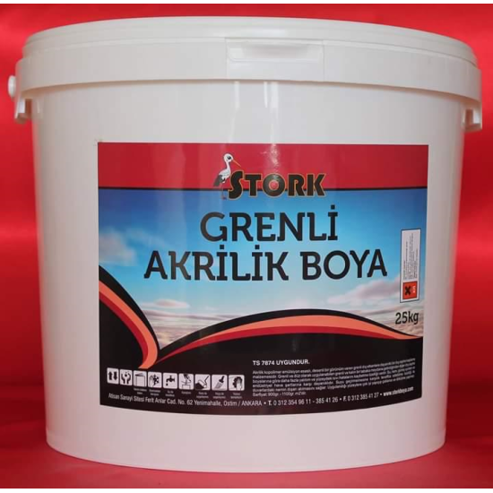 STORK - Grenli Akrilik Boya