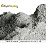 Dökme Puzolanik Çimentosu - CEM IV/B 32,5 R Dökme Puzolanik Çimentosu - CEM IV/B 32,5 R