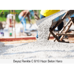 Beyaz Renkte C 8/10 Basınç Dayanımında Hazır Beton Harcı Beyaz Renkte C 8/10 Basınç Dayanımında Hazır Beton Harcı