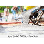 Beyaz Renkte C 50/60 Basınç Dayanımında Hazır Beton Harcı Beyaz Renkte C 50/60 Basınç Dayanımında Hazır Beton Harcı
