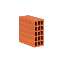 190 x 85 x 190 mm Ebatlarında Yatay Delikli Tuğla