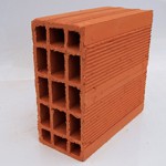 Doğan Tuğla - 8,5'luk Tuğla - 190 x 85 x 190 mm Ebatlarında Yatay Delikli Tuğla