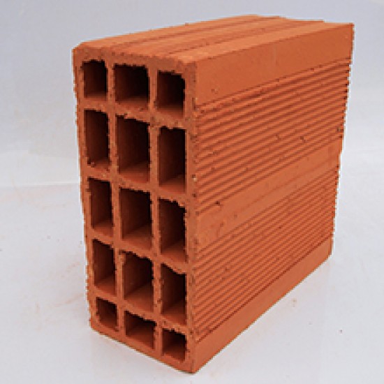 Doğan Tuğla - 8,5'luk Tuğla - 190 x 85 x 190 mm Ebatlarında Yatay Delikli Tuğla