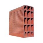 Tekinler Baf Tuğla - 8,5'luk Blok Tuğla - 190 x 85 x 190 mm Ebatlarında Yatay Delikli Tuğla