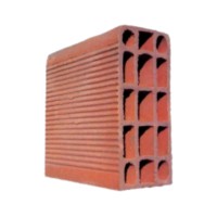 Tekinler Baf Tuğla - 8,5'luk Blok Tuğla - 190 x 85 x 190 mm Ebatlarında Yatay Delikli Tuğla