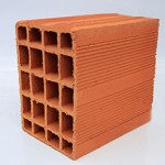 Doğan Tuğla - 13,5'luk Tuğla - 190 x 135 x 190 mm Ebatlarında Yatay Delikli Tuğla