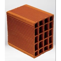 Ortaş Tuğla - 13,5'luk Tuğla - 190 x 135 x 190 mm Ebatlarında Yatay Delikli Tuğla