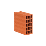 200 x 100 x 200 mm Ebatlarında Yatay Delikli Tuğla