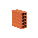 200 x 100 x 200 mm Ebatlarında Yatay Delikli Tuğla