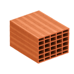 350 x 250 x 200 mm Ebatlarında Yatay Delikli Tuğla