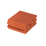 240 x 250 x 135 mm Ebatlarında Yatay Delikli Kilitli Tuğla