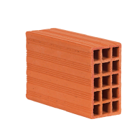 280 x 85 x 190 mm Ebatlarında Yatay Delikli Tuğla