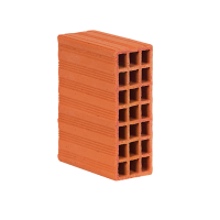 190 x 100 x 300 mm Ebatlarında Yatay Delikli Tuğla