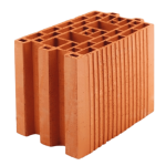 Zümrüt Kiremit Tuğla - İzo 14,5 Tuğla - 240 x 145 x 235 mm Ebatlarında Düşey Delikli Tuğla