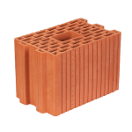 Zümrüt Kiremit Tuğla - İzo Tuğla - 285 x 185 x 235 mm Ebatlarında Düşey Delikli Tuğla
