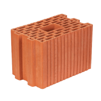 Zümrüt Kiremit Tuğla - İzo Tuğla - 285 x 185 x 235 mm Ebatlarında Düşey Delikli Tuğla