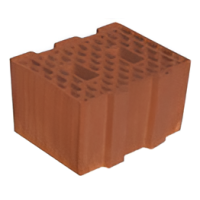 Kudret Tuğla - 30'luk İzolasyon Tuğlası - 240 x 300 x 235 mm Ebatlarında Düşey Delikli Tuğla