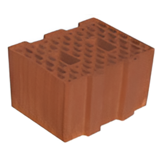 Kudret Tuğla - 30'luk İzolasyon Tuğlası - 240 x 300 x 235 mm Ebatlarında Düşey Delikli Tuğla