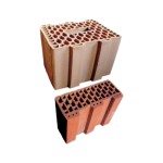 Tekinler Baf Tuğla - 30’luk Isıblok Petek Tuğla - 240 x 300 x 235 mm Ebatlarında Düşey Delikli Tuğla