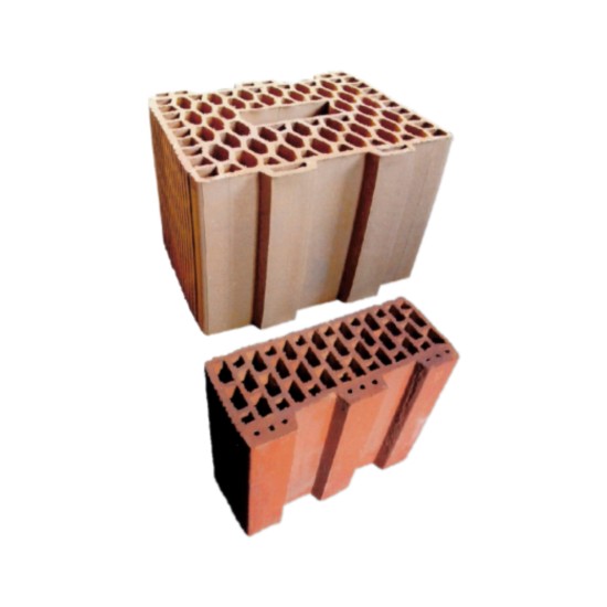 Tekinler Baf Tuğla - 30’luk Isıblok Petek Tuğla - 240 x 300 x 235 mm Ebatlarında Düşey Delikli Tuğla