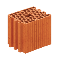 Zümrüt Kiremit Tuğla - İzoblok 20 Tuğla - 250 x 200 x 235 mm Ebatlarında Düşey Delikli Tuğla