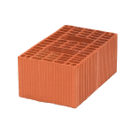 290 x 190 x 135 mm Ebatlarında Düşey Delikli Tuğla