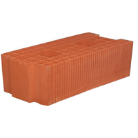 Kudret Tuğla - 39'luk Geçmeli Turgutlu Tuğlası - 390 x 190 x 190 mm Ebatlarında Düşey Delikli Tuğla