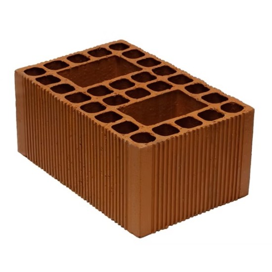 Ortaş Tuğla - 290 x 190 x 135 mm Ebatlarında Yığma Düşey Delikli Büyük Tuğla