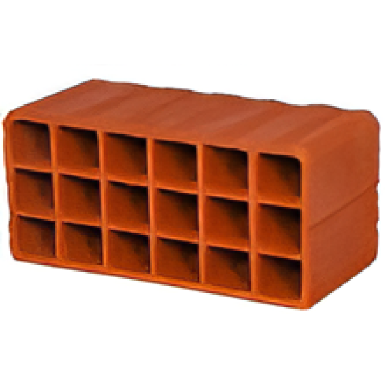 Kudret Tuğla - 20'lik Asmolen Dolgu Tuğlası - 200 x 400 x 200 mm Ebatlarında Asmolen Döşeme Tuğlası