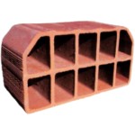 Tekinler Baf Tuğla - 20’lik Asmolen Tuğla - 200 x 200 x 400 mm Ebatlarında Asmolen Döşeme Tuğlası