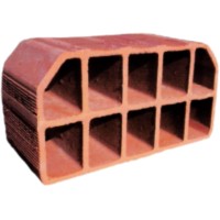 Tekinler Baf Tuğla - 20’lik Asmolen Tuğla - 200 x 200 x 400 mm Ebatlarında Asmolen Döşeme Tuğlası