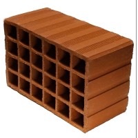 Ortaş Tuğla - 25'lik Asmolen Dolgu Tuğlası - 400 x 200 x 250 mm Ebatlarında Asmolen Tuğlası