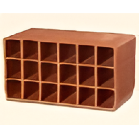 Kudret Tuğla - 27,5'luk Asmolen Dolgu Tuğlası - 200 x 400 x 275 mm Ebatlarında Asmolen Döşeme Tuğlası