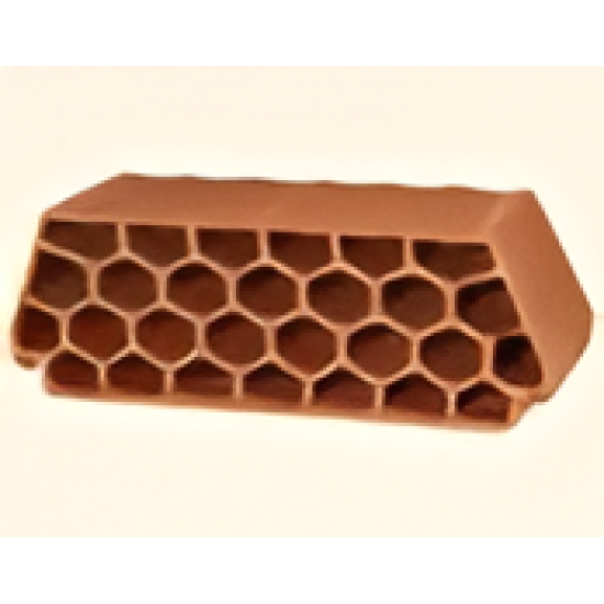 Kudret Tuğla - 25 Petek ADK Taşıyıcı Asmolen Kulaklı Döşeme Dolgu Tuğlası - 200 x 530 x 250 mm Ebatlarında