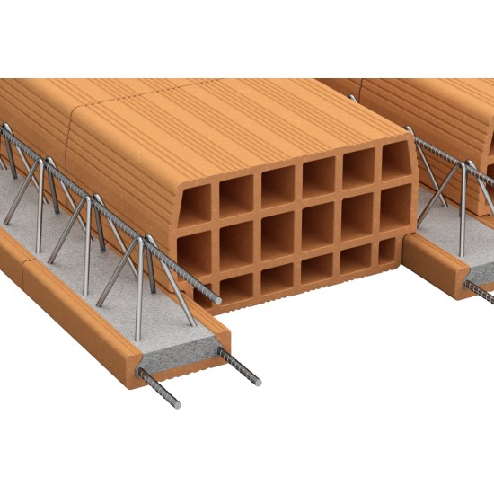 300 x 200 x 530 mm Ebatlarında Asmolen Döşeme Kiriş Tuğlası