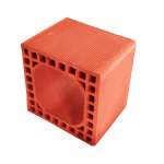 250 x 250 x 190 mm Ebatlarında Yuvarlak Baca Tuğlası