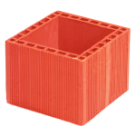 250 x 250 x 190 mm Ebatlarında Kare Baca Tuğlası