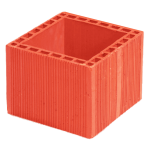 250 x 250 x 190 mm Ebatlarında Kare Baca Tuğlası