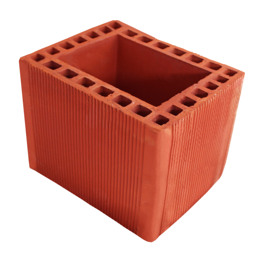 240 x 190 x 190 mm Ebatlarında Dikdörtgen Baca Tuğlası