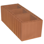 Kudret Tuğla - 46'lık Şönt Baca Tuğlası - 460 x 190 x 190 mm Ebatlarında