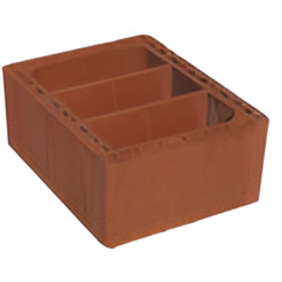 Kudret Tuğla - 30 x 40'lık Şömine Baca Tuğlası - 400 x 300 x 190 mm Ebatlarında