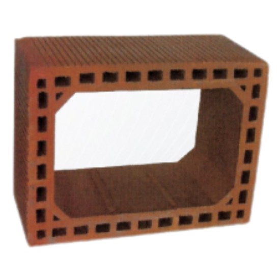 Tekinler Baf Tuğla - Barbekü Baca Tuğlası - 300 x 400 x 190 mm Ebatlarında