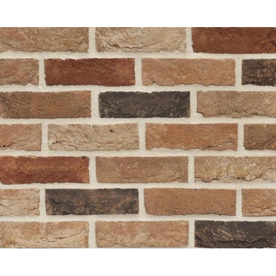 Farklı Renk Tonlarının Karışımı Renkte, 15 mm Kalınlıkta, Yüzey Alanı ≤ 0.04 m² Cephe Kaplama Tuğlası