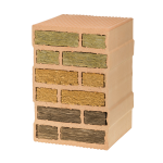 20 cm Kalınlıkta Camyünü Yalıtımlı Sandviç Tuğla