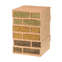 25 cm Kalınlıkta Camyünü Yalıtımlı Sandviç Tuğla