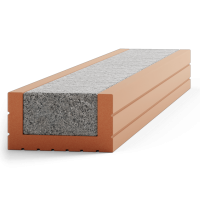 18,5 cm - 20 cm ve Arası Kalınlıklarda Yalıtım Tabakalı Teçhizatlı Tuğla Lentolar