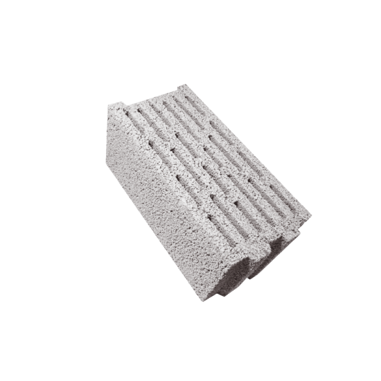 Çavuşoğlu Bims - 19’luk Bims Blok - Altı Sıra Boşluklu - 190 x 390 x 185 mm Ebatlarında Bims Beton Duvar Bloğu